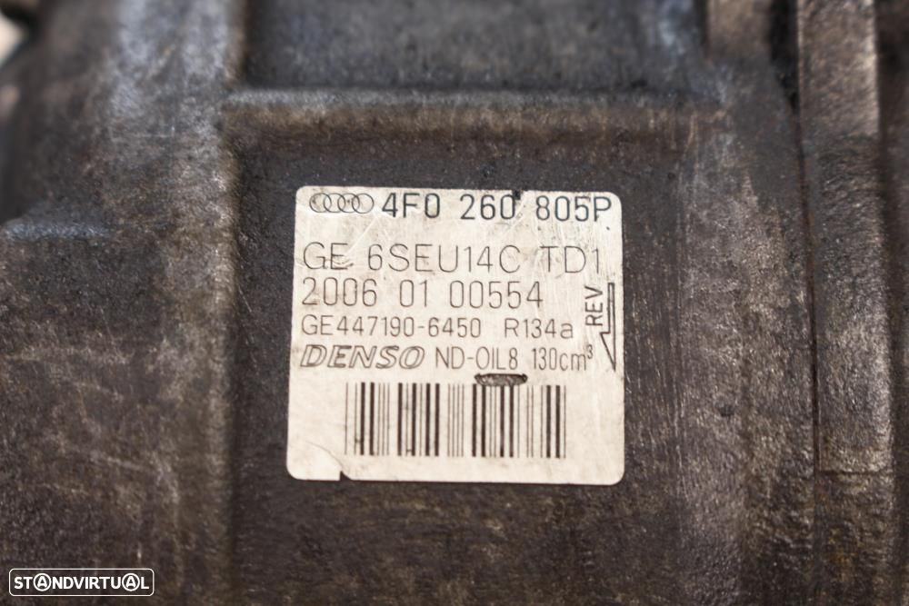 Compressor Do Ac / Ar Condicionado Audi A6 (4F2, C6)  4F0260805p / Ge6 - 7