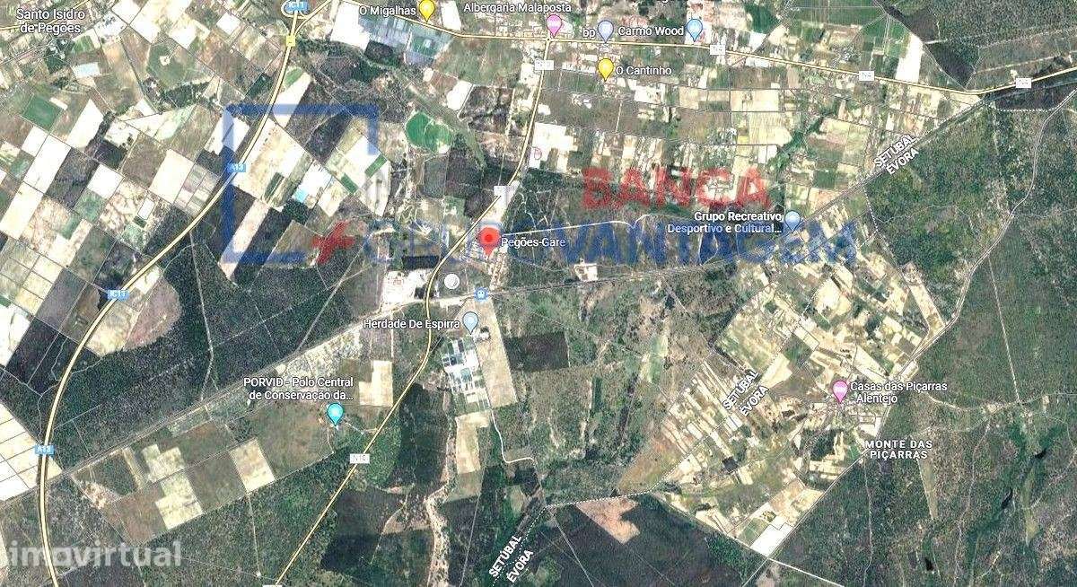 Terreno rustico com 108.500 m2 para loteamento , Pegões, Montijo - Grande imagem: 2/30