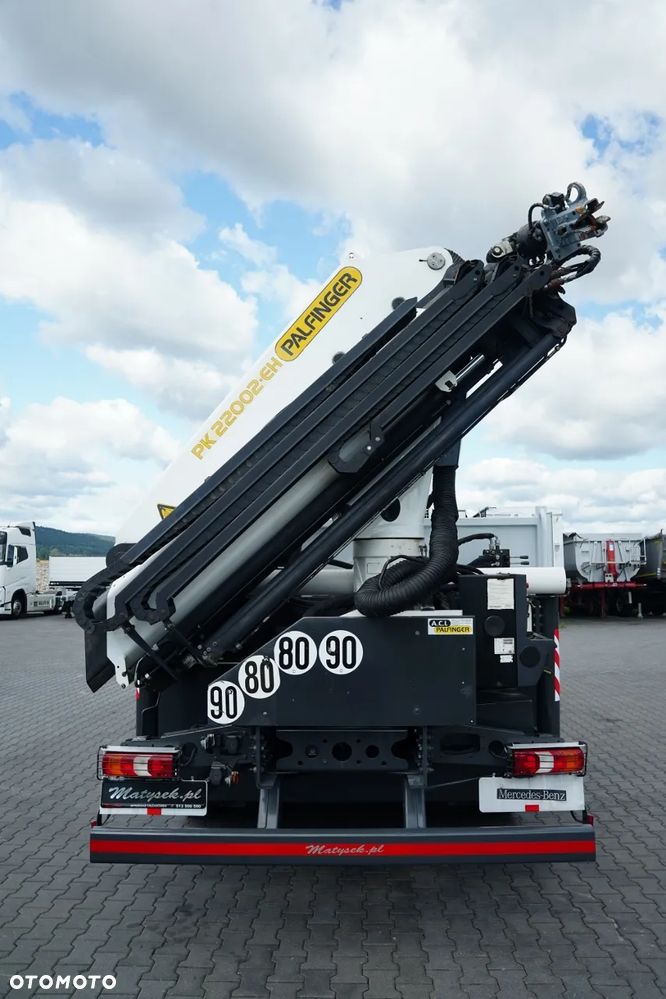 Mercedes-Benz AROCS 2636 / 6x4 / SKRZYNIOWY - 6,3 M / HDS PALFINGER PK 22002- EH D- 15 M / MAX UDŹWIG 5 700 KG / ROTATOR / PILOT / EURO 6 - 15