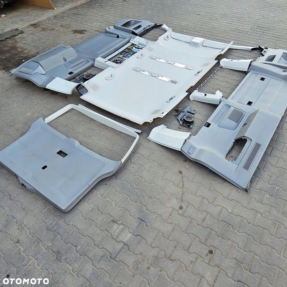 VW T5 T6 CARAVELLE KRÓTKA wnętrze podsufitka tapicerka słupek KOMPLET - 2
