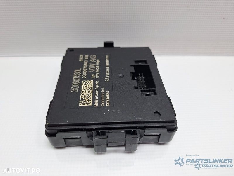 Modul de control pentru gateway VOLKSWAGEN PASSAT Variant 3G5 2014 - > TDI CRLB, DBGA, DFGA 3Q0907530L , 3Q0907530C - 4