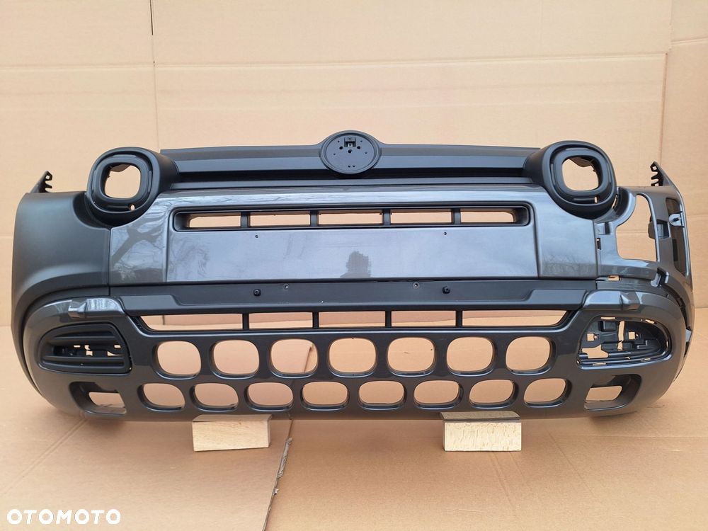 FIAT PANDA III CITY CROSS B.ŁADNY! ZDERZAK PRZÓD PRZEDNI ORYG FIAT 735598098 WYSYŁKA 24h - 1