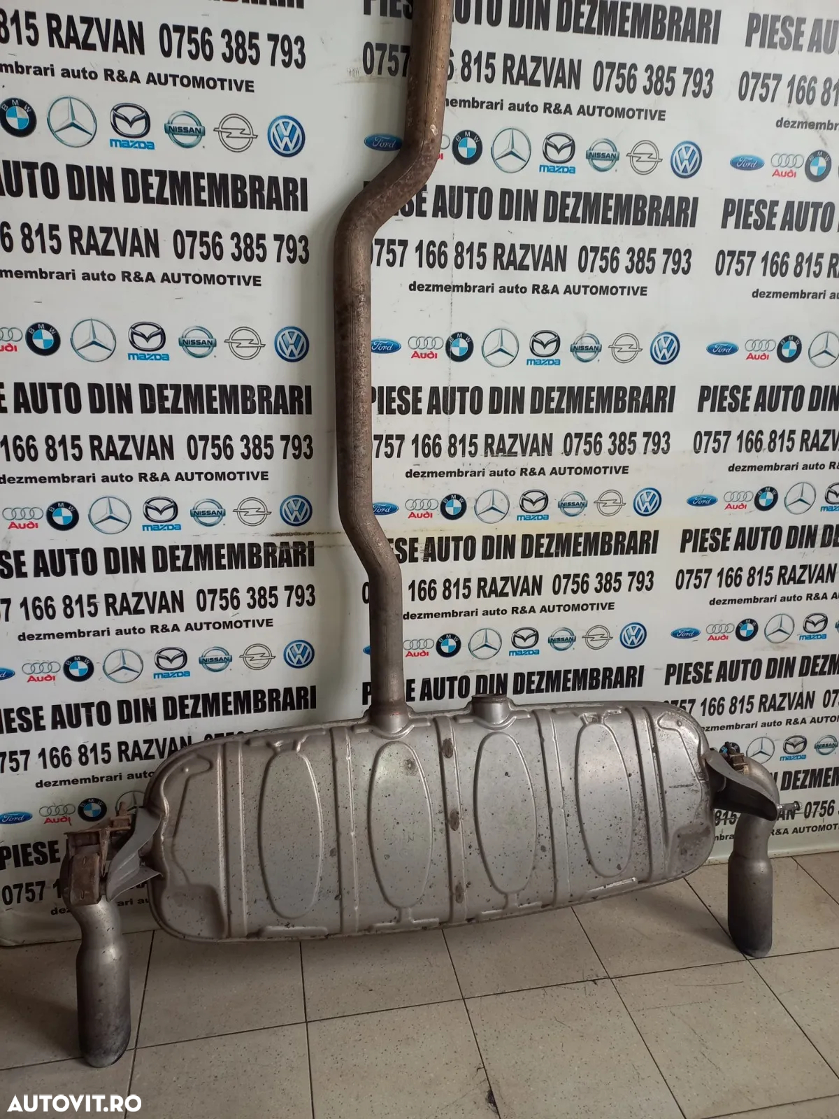 Toba Teava Esapament Audi Q7 4L 3.0 Tdi Motor BUG - Dezmembrari Arad - 4