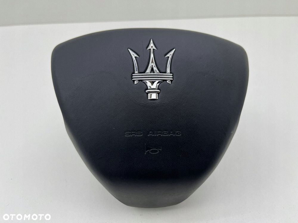 MASERATI QUATTROPORTE VI PODUSZKA AIRBAG KIEROWCY ORYGINAŁ 6700216690 - 1