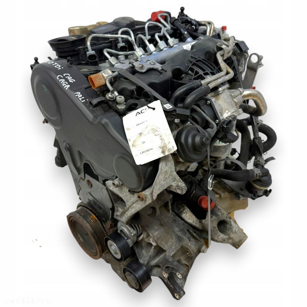 SILNIK CAG CAGA Audi A4 B8 Q5 8R A5 8T Seat Exeo 2.0 TDI 143KM diesel pali - 8