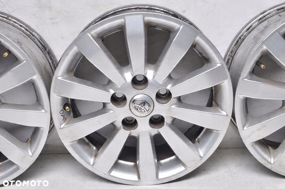 TOYOTA AURIS COROLLA FELGI ALUMINIOWE R16 6.5J 5X114.3 ET45 PZ406-E067B - 8
