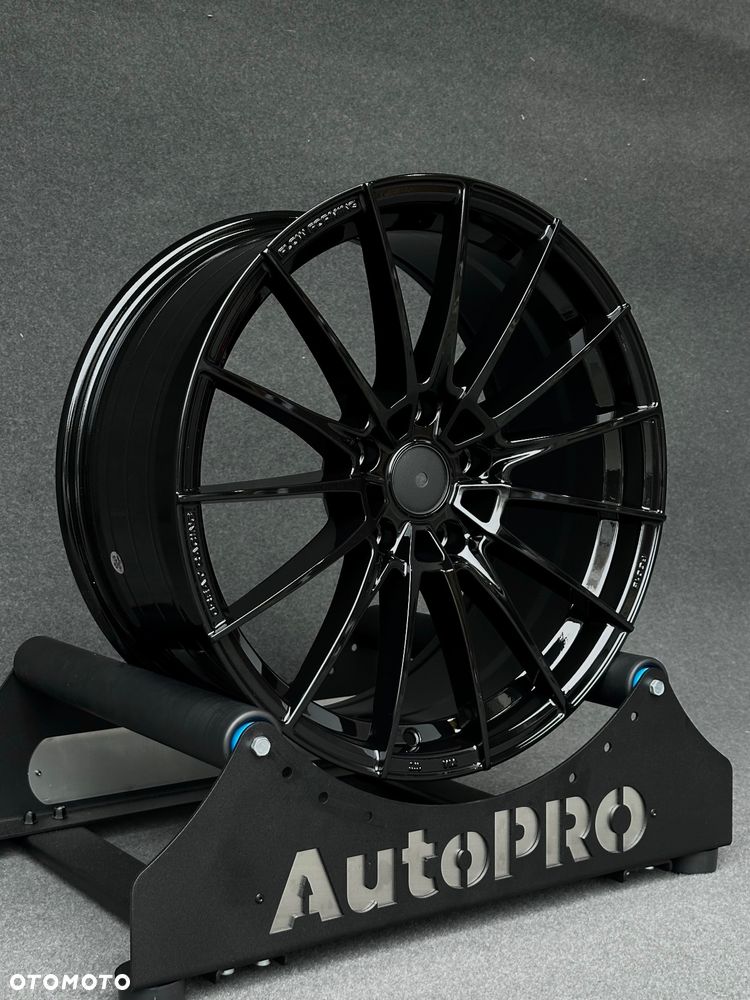 NOWE felgi 18 BMW CZARNY POŁYSK  5x120 8.5j ET35 F10 Z3 Z4 E46 X1 X3 E83 F25 X5 E90 F30 F32 F34 GT F01 F12 F20 E87 F22 E60 xDrive  alufelgi - 7