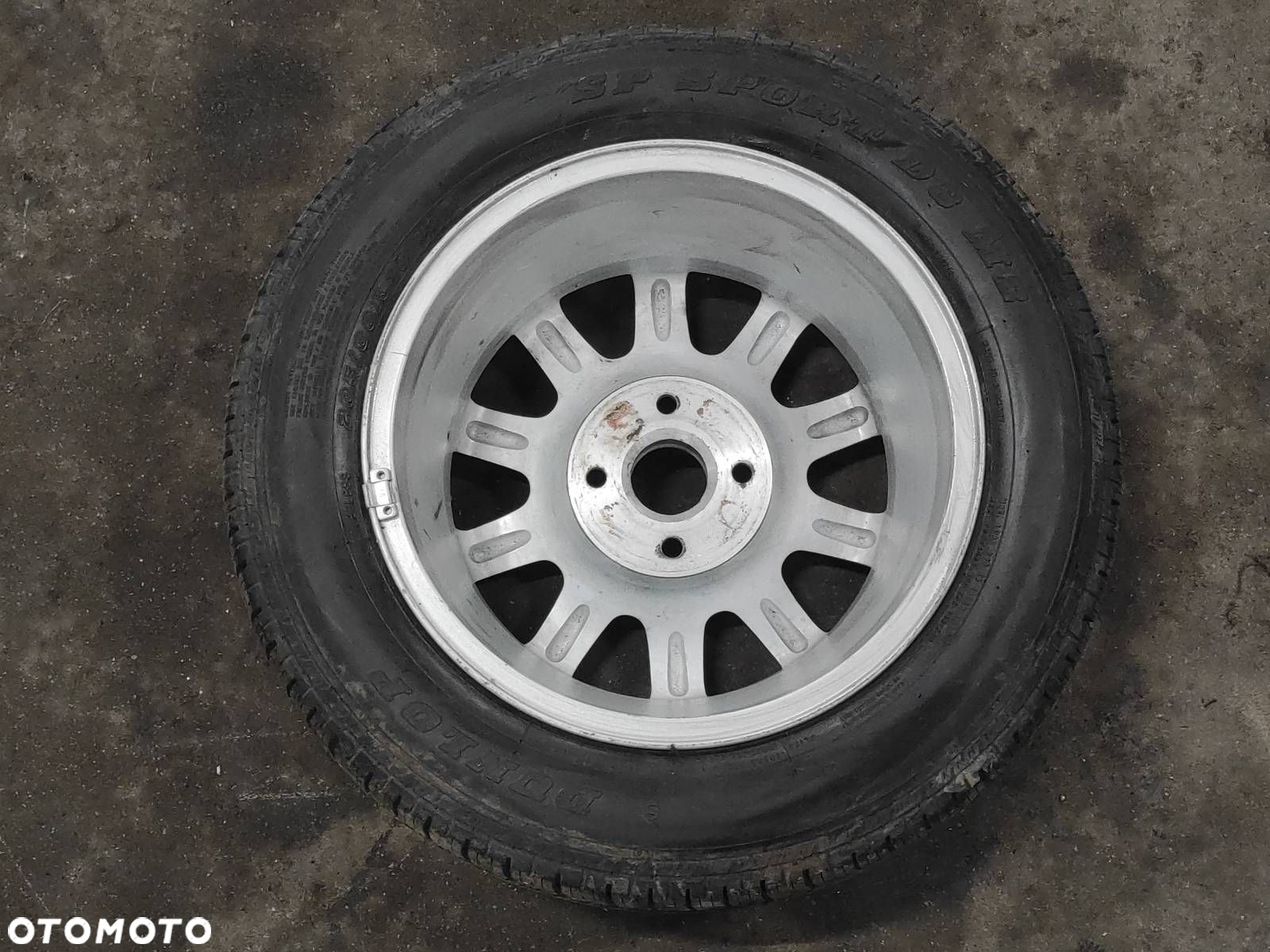 KOŁO ZAPASOWE ZAPAS 205/60R15 DUNLOP SPORT D8 M2 2004 - 2