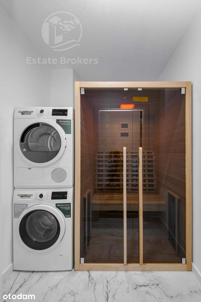 Luksusowy apartament z sauną★2 klimy ★Długa EN UKR
