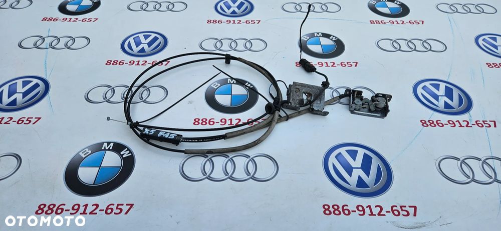 BMW X5 F15 Cięgno maski silnika Linka otwierania maski Zamek maski 7367536 - 1