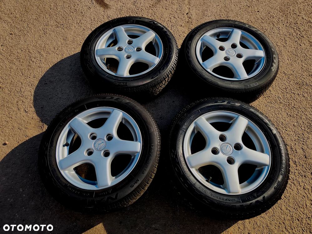 4x108 Felgi Aluminiowe Alufelgi Oryginalne 14 Koła Całoroczne Wielosezonowe FORD FIESTA MK4 mk6 MK7 PUMA COURIER KA II 2 KA+ FUSION FOCUS MK1 MAZDA 2 7mm Legnica ALU-RAD 175/65 - 1