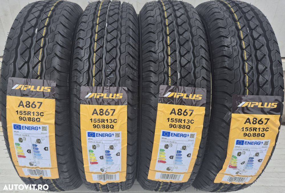 155 R13C (155/80 R13C) 90Q, APLUS A867 ,Anvelope de remorca 8 P.R. M+S