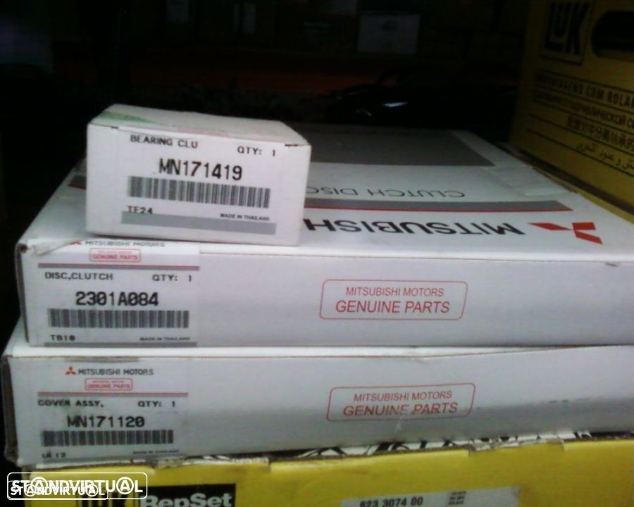 kit embraiagem mitsubishi l200 2005-- kb4t - 1