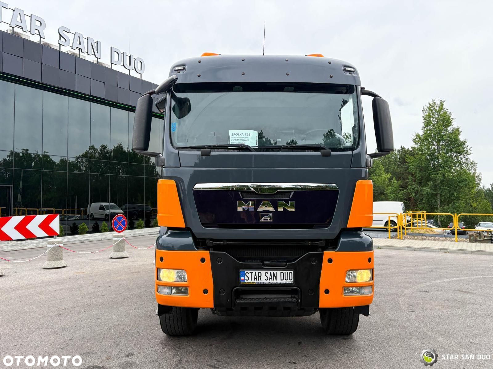 MAN TGS 18.480 4x4 PALFINGER PK 16502 HDS Żuraw Wywrotka Crane - 12