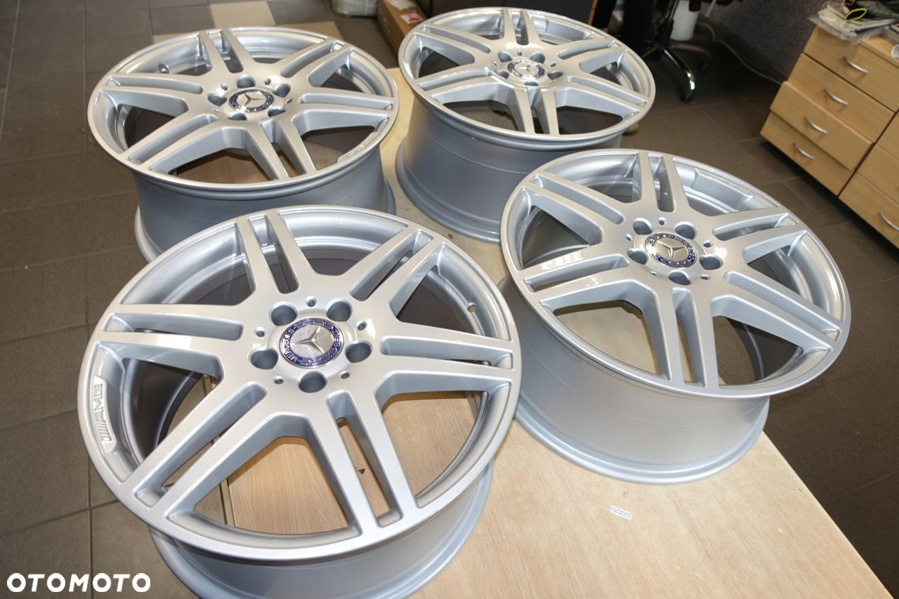 Mercedes w212 felgi 18 4szt e-klasa AMG IDEALNE w207 2124012302 - 9