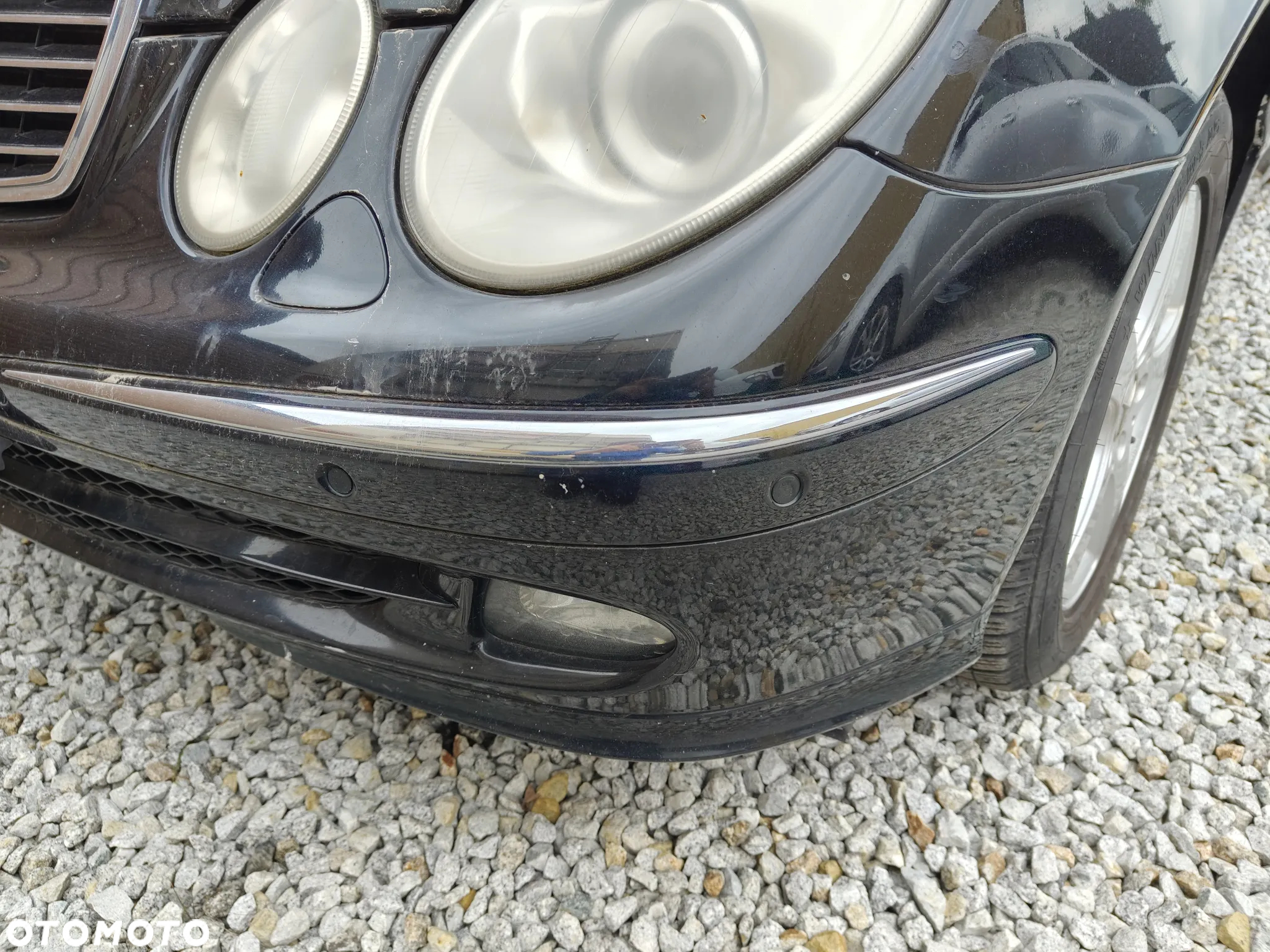 MERCEDES W211 ZDERZAK Przedni Przód xenon pdc avantgarde 197 - 7