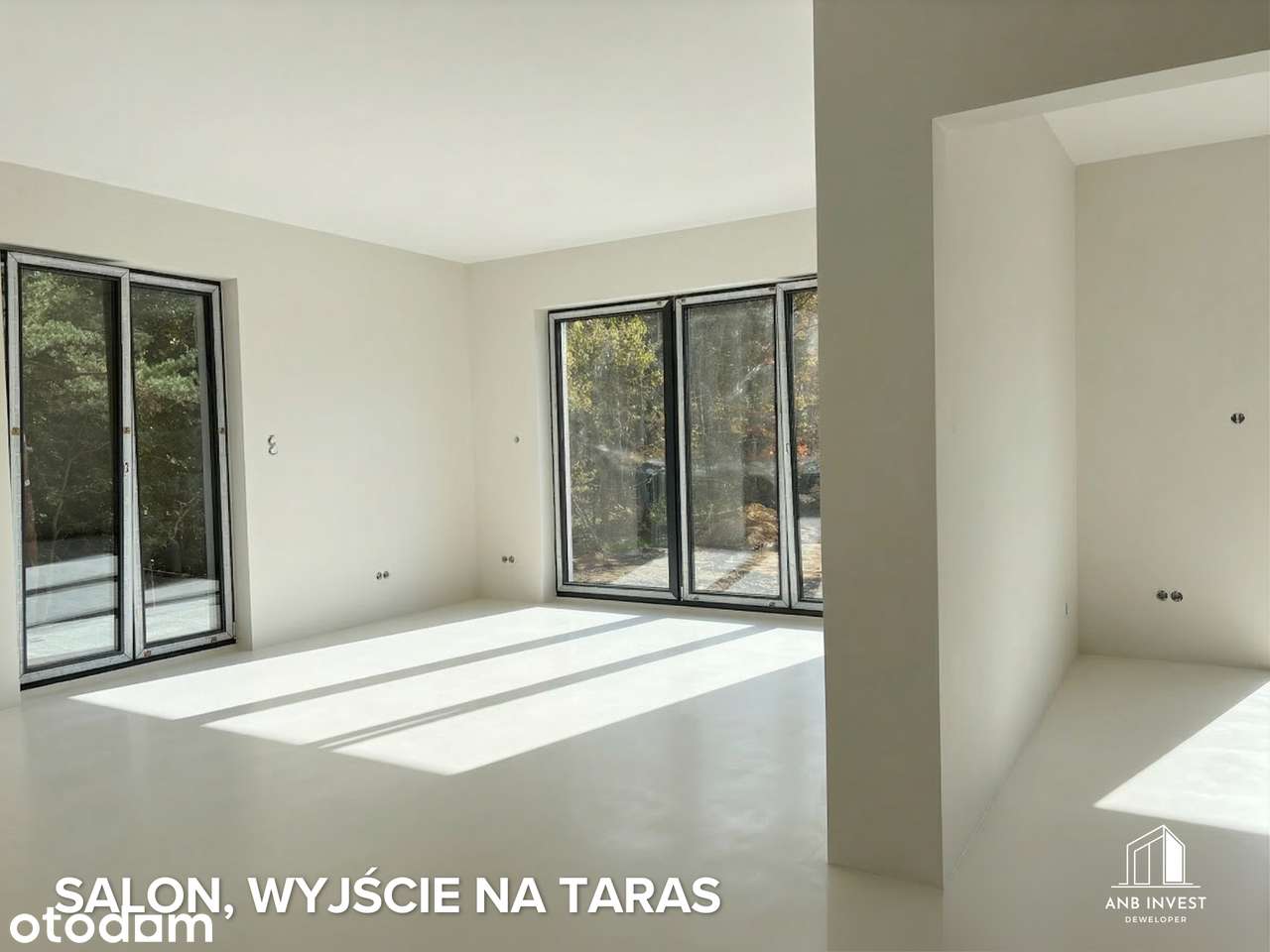 Apartament z tarasem - z widokiem na las.