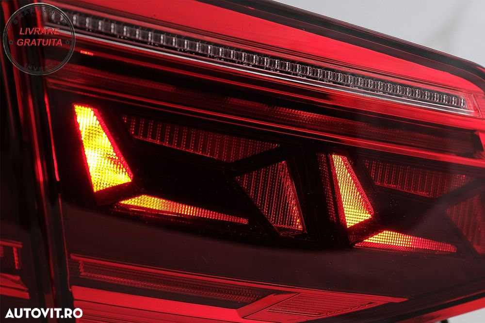 Stopuri LED VW Passat B8 3G (2015-2019) Sedan B8.5 Design cu semnal dinamic- livrare gratuita - 4