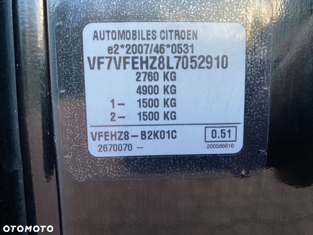 Citroën JUPMY L1 H1 full opcja 180 koni blue HDI automat xenon - 26