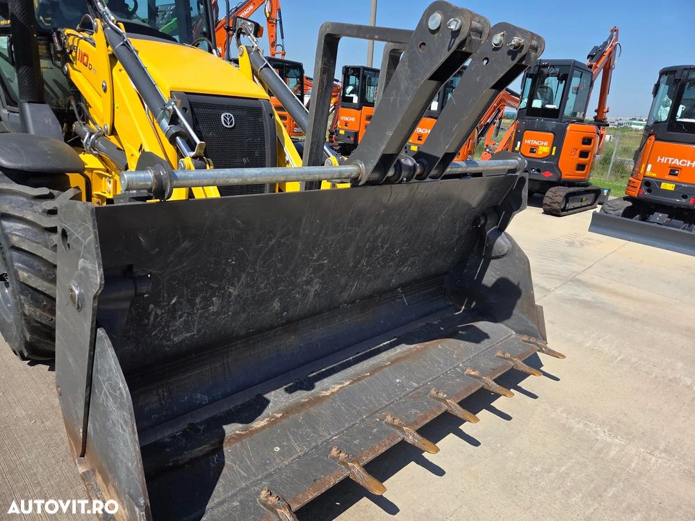 New Holland EX DEMO, 184h, B100D, FULL OPTION, 120CP, cutie automata POWERSHIFT, brat excavare extensibil cu inst picon pe el, MICHELIN, cupa multifunctionala 4x1, FURCI, Aer cond, Certificat CE, posibilitate leasing 4 ani-PROMOTIE 75.900 EUR+Tva - 21