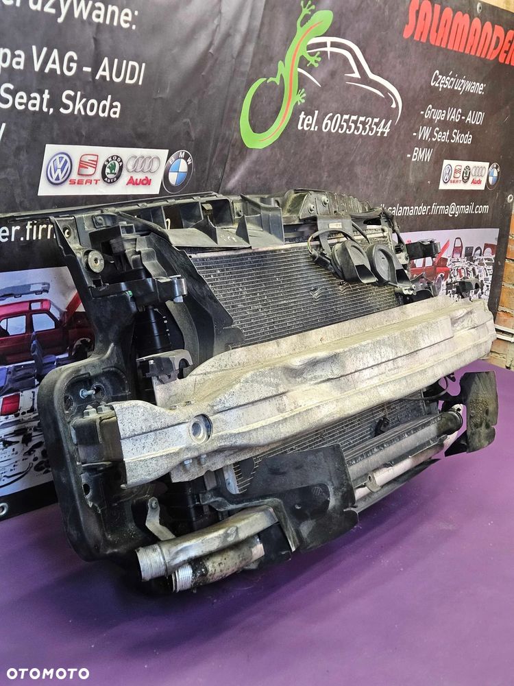 Pas Przedni Wzmocnienie Czołowe Belka Zderzaka Chłodnice Wentylatory 2.7 3.0 TDI AUDI A6 C6 - 4