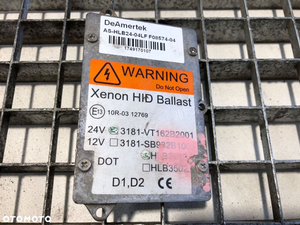 PRZETWORNICA XENON  VOLVO FH 2005 - 2022 460 3181-VT162B2001 - 3