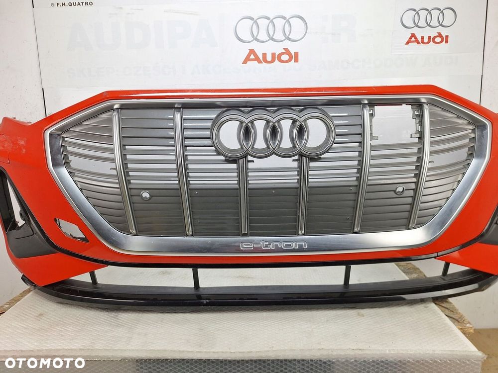 ZDERZAK AUDI -E-TRON 4K 4KE S-LINE ORYGINAŁ OE ASO LIFT PO LIFCIE - 2