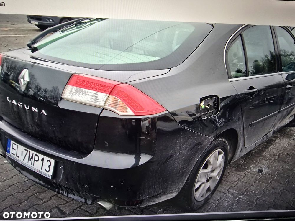 renault laguna III lift NV676 maska zderzak lampa grill błotnik drzwi zbiornik paliwa szyba - 6