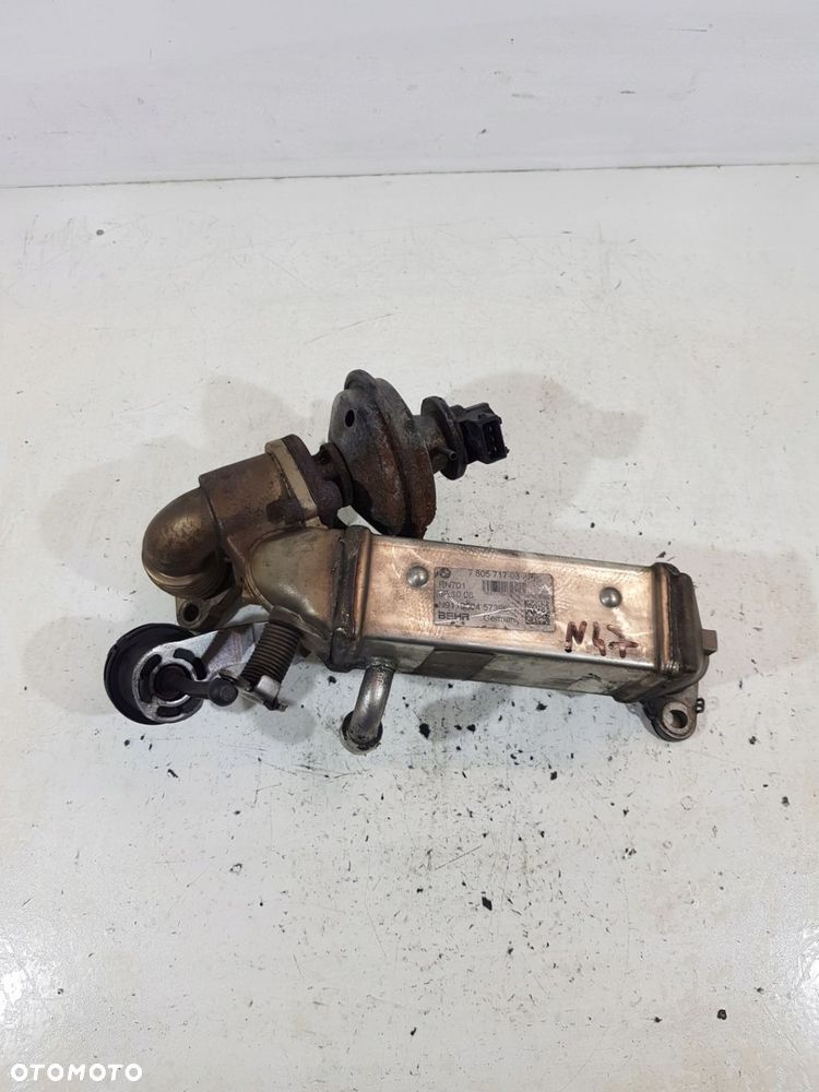 CHŁODNICZKA SPALIN EGR 7805717 BMW E90 E91 E87 X3 E83 2.0D N47 - 1