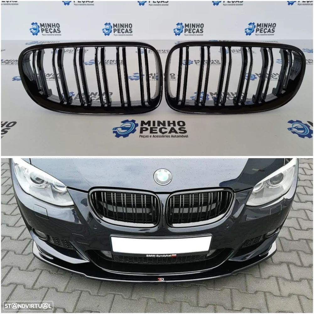 Grelhas Frontais BMW (E92) Look M3 LCI - 1