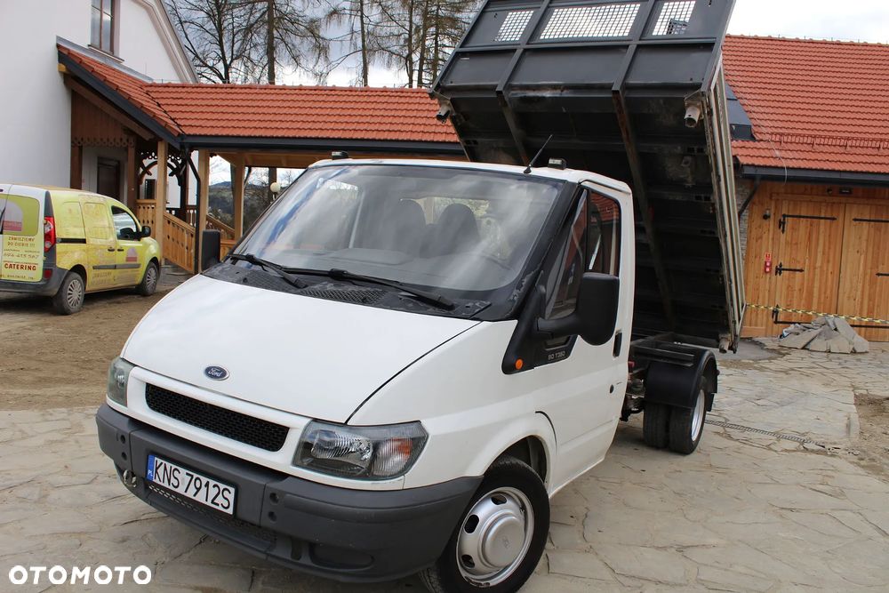 Ford Transit T350 Solidna Wywrotka Na Bliźniaku na Kat B Zdrowa Bez Grama Rdzy - 1