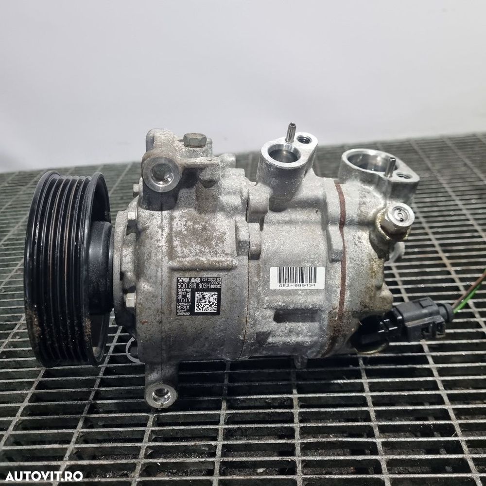 Compresor clima Skoda Yeti Facelift 1.2 B 2013 - 2017 110CP EA211 / CYVB (1375) Benzina ... - 4