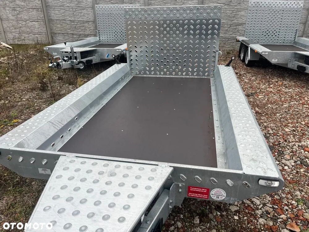 Besttrailers Przyczepa do przewozu koparki i maszyn budowlanych NEW LOADER trap 3,0 x 1,5m DMC 2700kg PROMOCJA! - 3