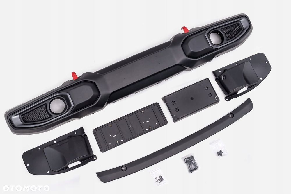 zderzak przedni plastikowy rubicon bez pdc 6bu44rxf jeep gladiator jt 2018+ - 7