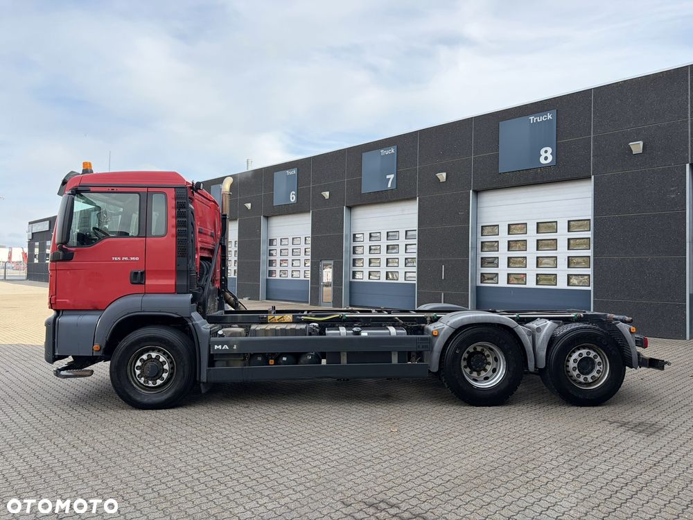 MAN TGS 26.360 6X4X2  HYDRODRIVE  180tys km POD ZABUDOWE ASENIZACYJNY  WYWROTKA - 4