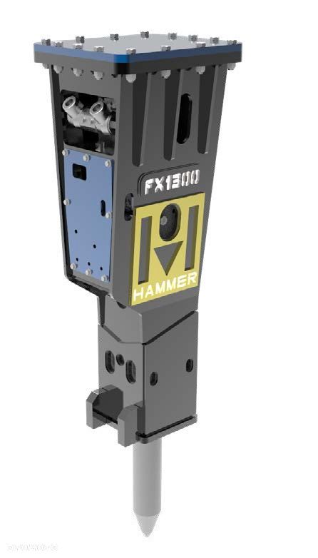 Młot wyburzeniowy hydrauliczny Hammer FX1700 waga 1650 kg koparka 18-24 ton - 1