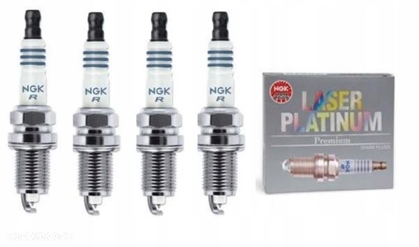 4x ŚWIECA ZAPŁONOWA NGK PLATYNOWA PFR6Q LPG CNG - KOMPLET - 4