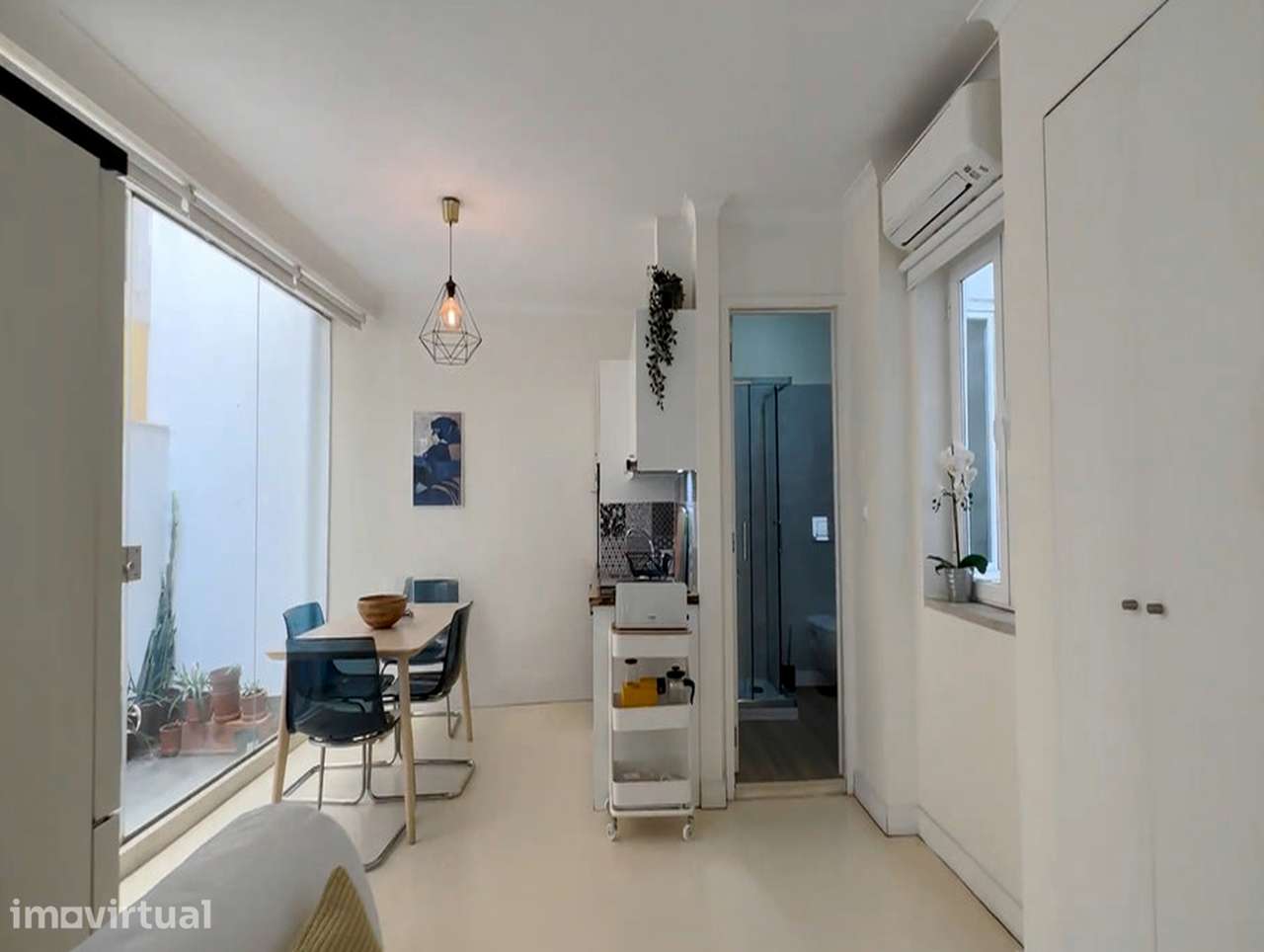 Apartamento T0 com ar condicionado em Lisboa - Grande imagem: 3/21