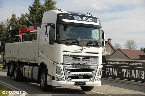 Volvo FH 500///* 2019///* PRZEB. JEDYNE 311 TYŚ///* HDS///* PALFINGER PK 23.001L///* OŚ SKRĘTNA///ROTATOR///* CHWYTAK///* WAGA///* STAN BARDZO DOBRY