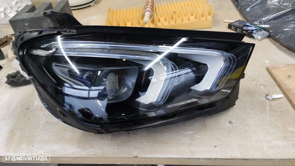 farol direito led Multibeam Mercedes C167 + x167 GLE
