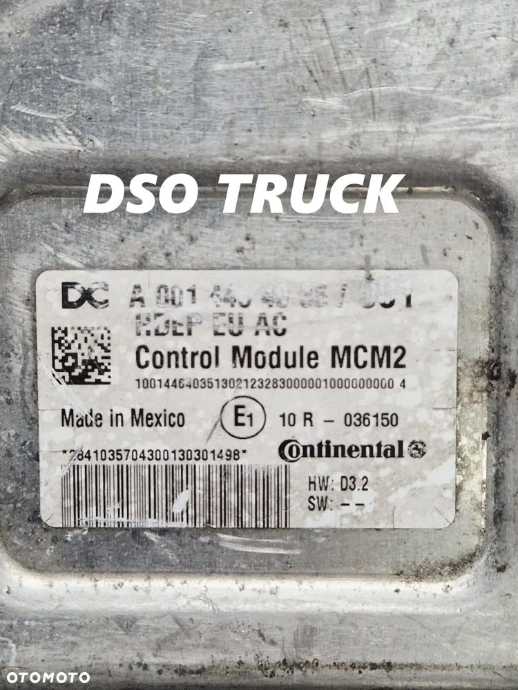 A0014464035 001 Sterownik MCM Mercedes MP ACTROS AXOR ATEGO - 2