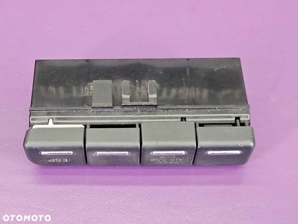 Panel Przycisk Włacznik Wyłącznik ESP Kontrolka Airbag Poduszek Zaślepka UK Angielskie Audi A4 B6 B7 - 18