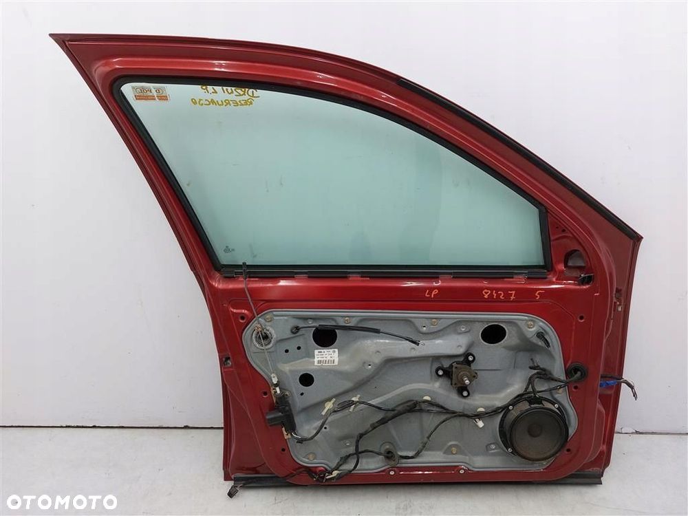 Drzwi przednie lewe przód VW Golf IV 1997-2003 LC3K CZERWONE 5 DRZWI - 14