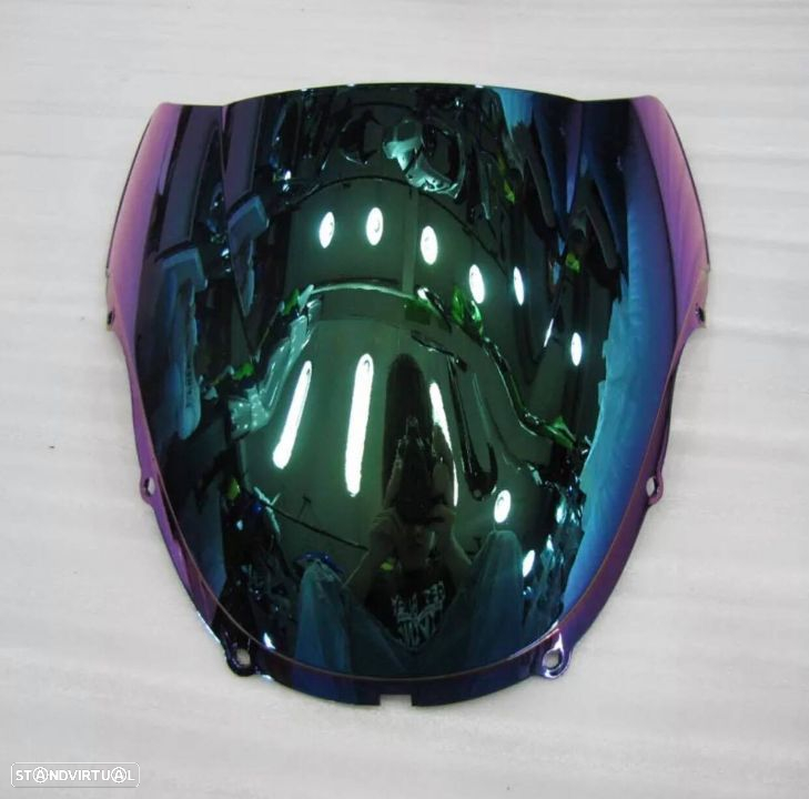 Viseira cbr 600 f4 ano 1999 até 2000 briseira honda frontal vidro bolha 600F - 4