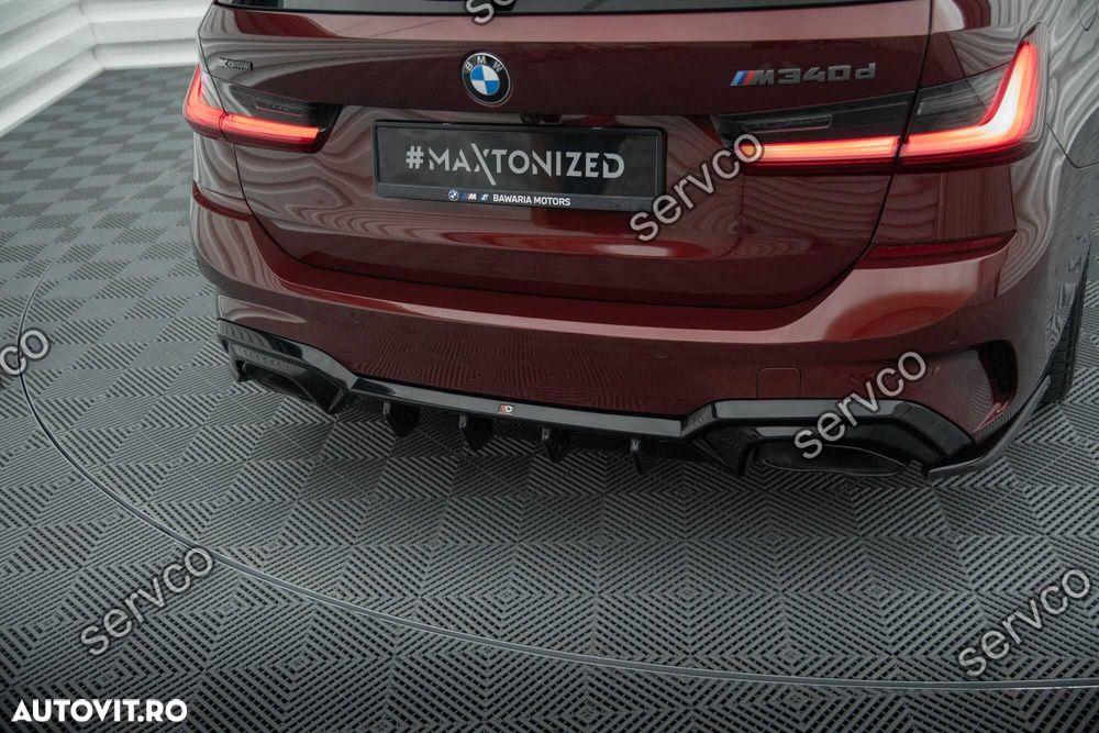 Difuzor bara spate Bmw Seria 3 M340i G20 G21 2018-2022 v23 - Maxton - 4