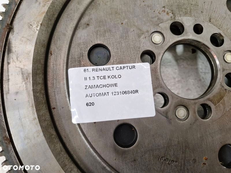 renault captur 2 ii 1.3 tce koło zamachowe automat 123106840r - 6
