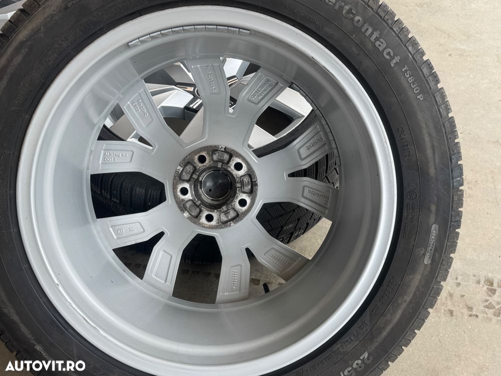 Vând jante originale Volkswagen Tuareg pe 20” cu anvelope de iarnă - 6