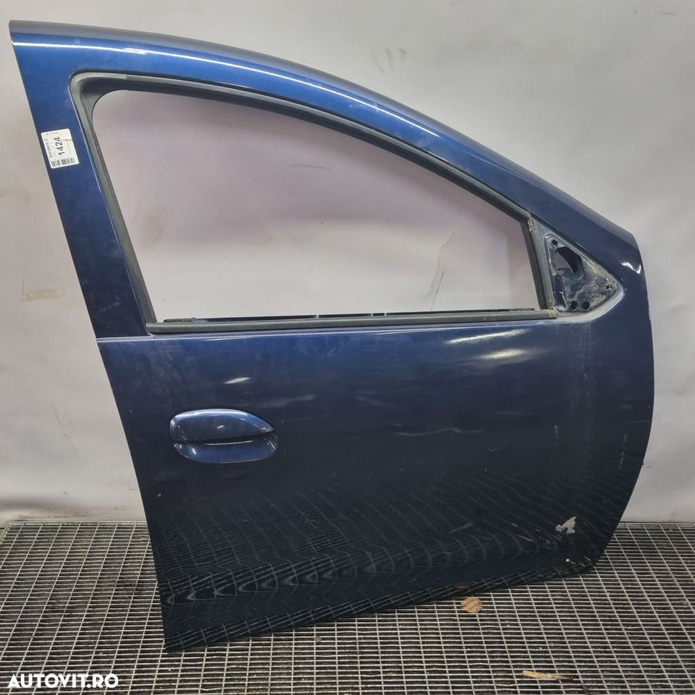 Usa Dreapta Fata Dacia Sandero 2 2012 - 2016 Hatchback 4 Usi Bleu cosmos TERPR (1424) - 1