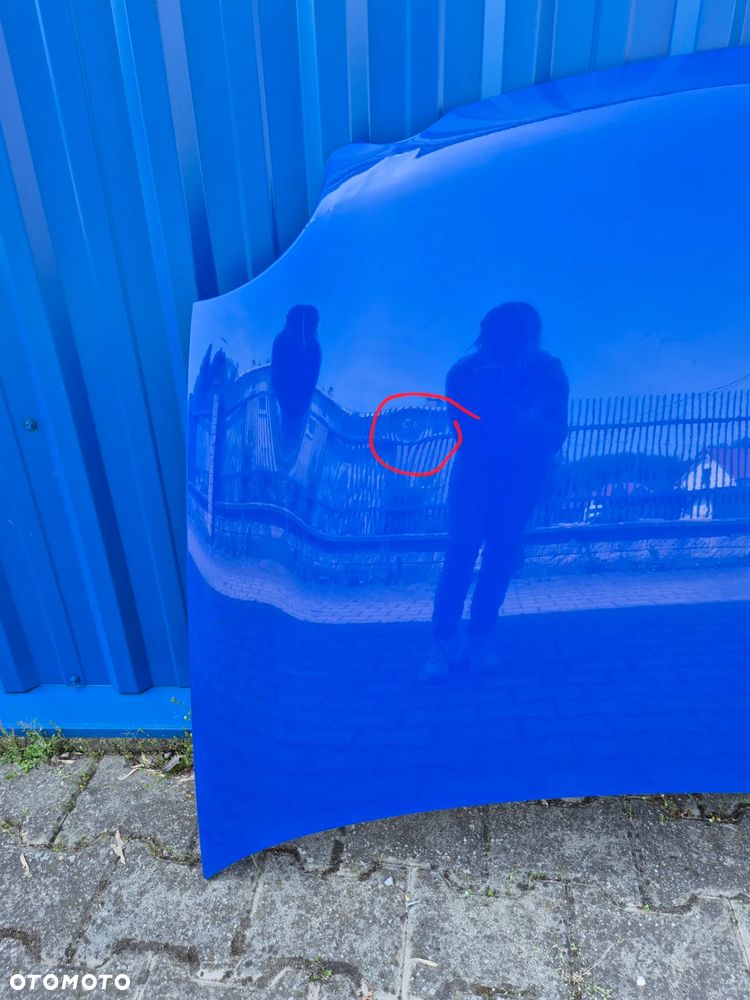 MASKA POKRYWA SILNIKA VW POLO 4 IV 9N OKULAR NIEBIESKA - 5