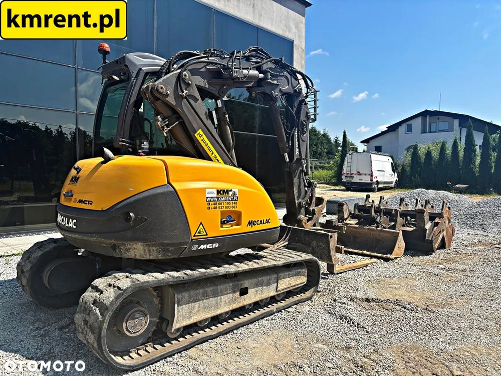 Mecalac 8 MCR MINI-KOPARKA 2019R | MECALAC 6 MCR, JCB 8065 8080 8085 85 Z VOLVO ECR 88, CAT 308, 307 , BOBCAT 80 KOMATSU PC 88 - 20